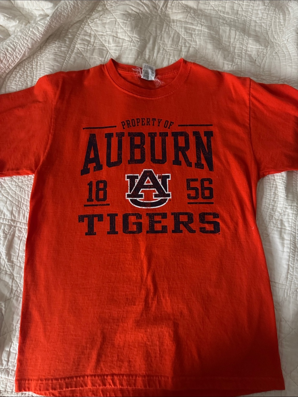Jerzees Orange Auburn Tigers Short Sleeve Tee
